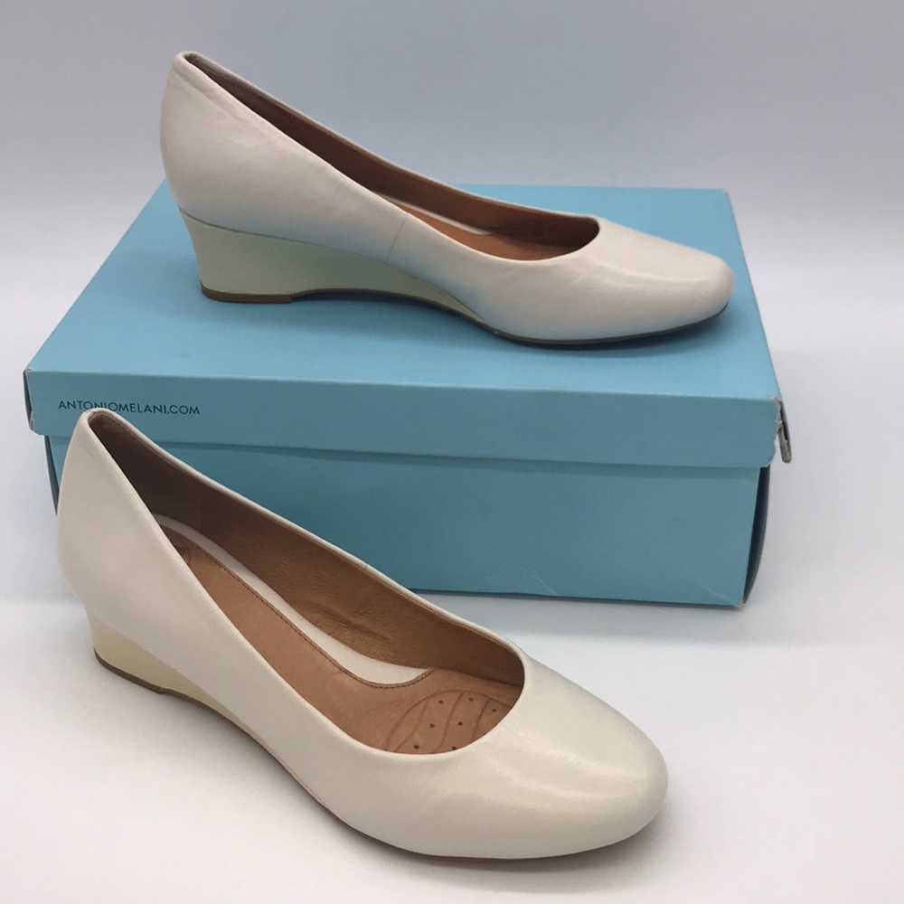 Antonio Melani nurture Dion white off-white shoes